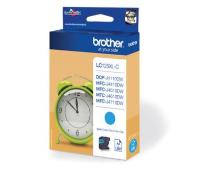Tusz Brother LC125XLC cyan 1200str.
